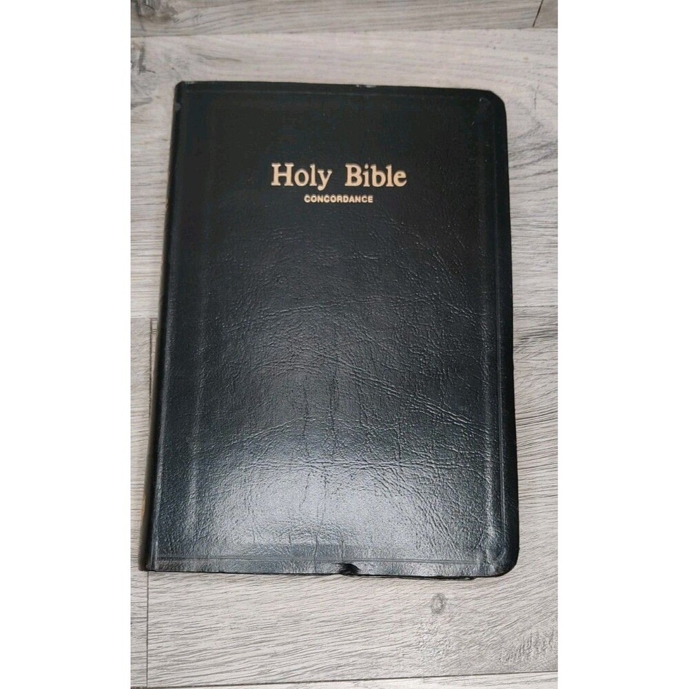 Holy Bible Concordance Red Letter Edition KJV Word Aflame Press 1973 Red Letter
